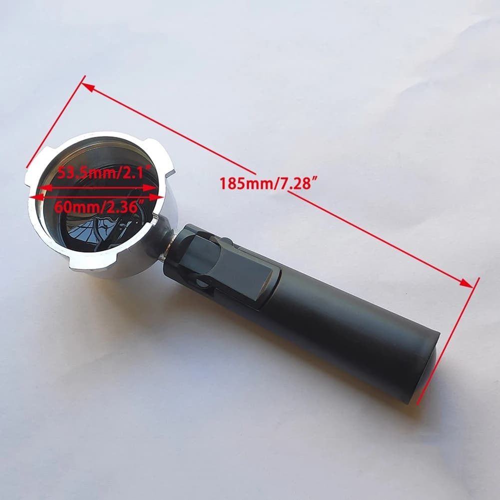 Porte-filtre à café réutilisable sans fond pour zones, support ix, pièces de cafetière expresso, 60m