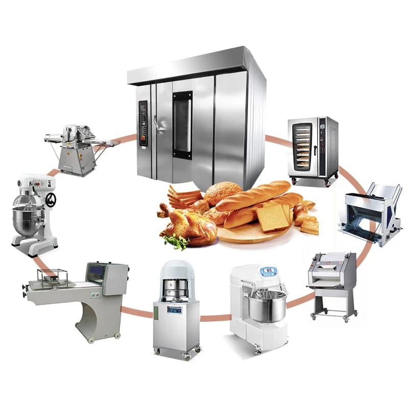 Équipements de boulangerie sur mesure, ligne de production de biscuits, de pain et de gâteaux