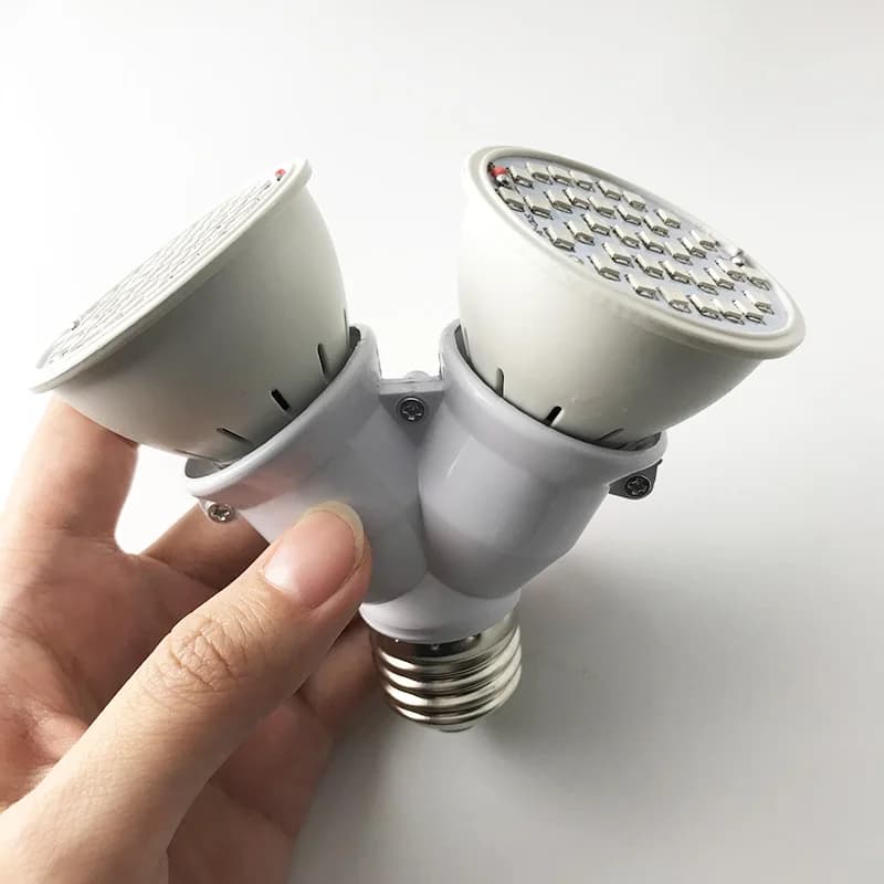 E27 e14 e12 à E27 E14 GU10 B22 e17 e12 Base de lampe LED ampoule de maïs support de lumière converti