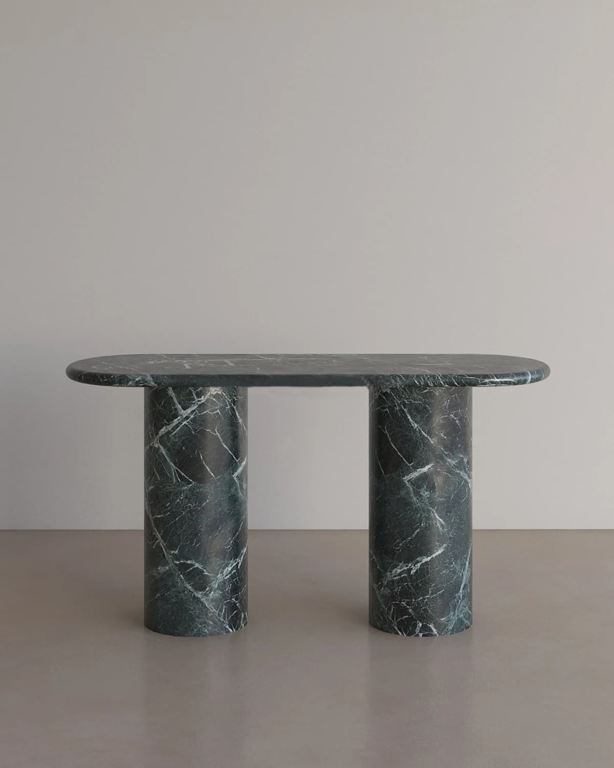 Table Console en travertin Beige moderne, meubles de salon en pierre naturelle, Table d'entrée de co