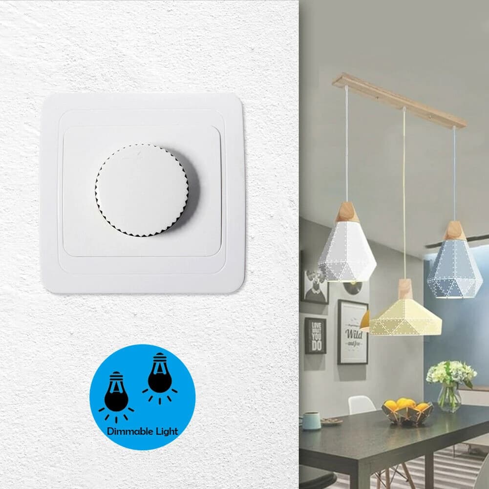 230V LED variateur de lumière contrôleur de luminosité réglable 4 à 300W pour lampes à intensité var
