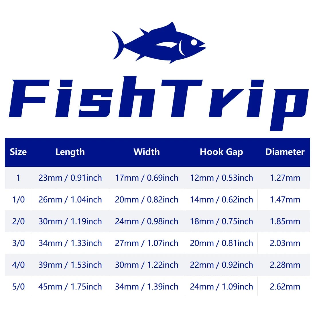 FishTrip crochets de gabarits crochet d'eau salée crochet d'assistance de pêche PITCH lent crochet d