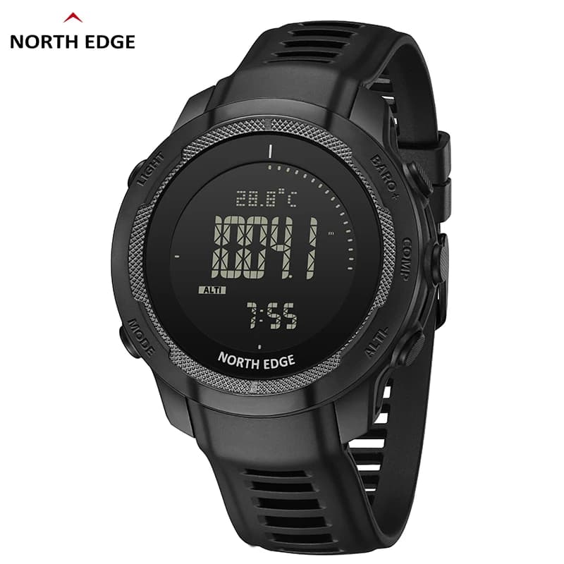 Km TH EDGE VERTICO-Montre numérique pour homme, boîtier en fibre de carbone, montre intelligente de 