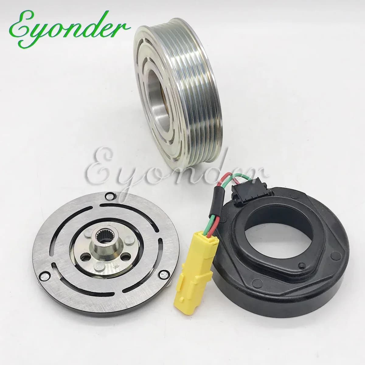 A/C compresseur poulie d'embrayage pour PEUGEOT 3008 508 5008 6453ZE 6453ZS 648757 648756 648754 648