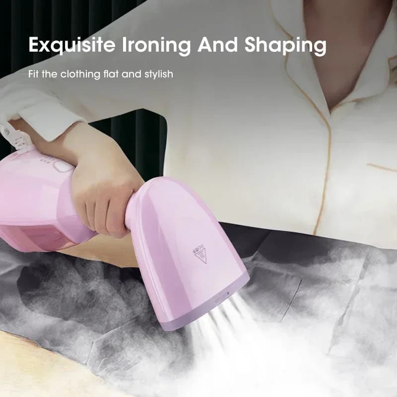 Défroisseur vapeur électrique portable pour vêtements, 1500W, 330ml, petit fer à repasser à la vapeu