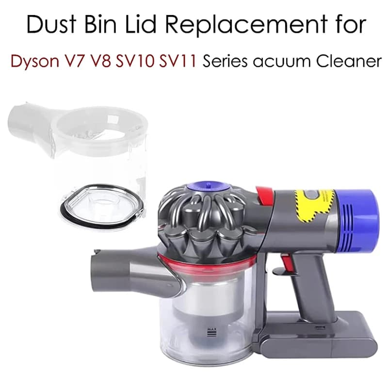 Poubelle à poussière pour aspirateur Dyson V7 V8 SV10 SV11, seau à poussière, tasse à saleté, pièces