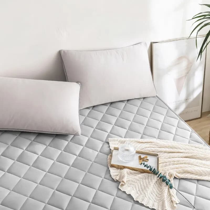 Protecteur de matelas ultrasonique Housse de protection lavable de lit de matelas avec la bande élas