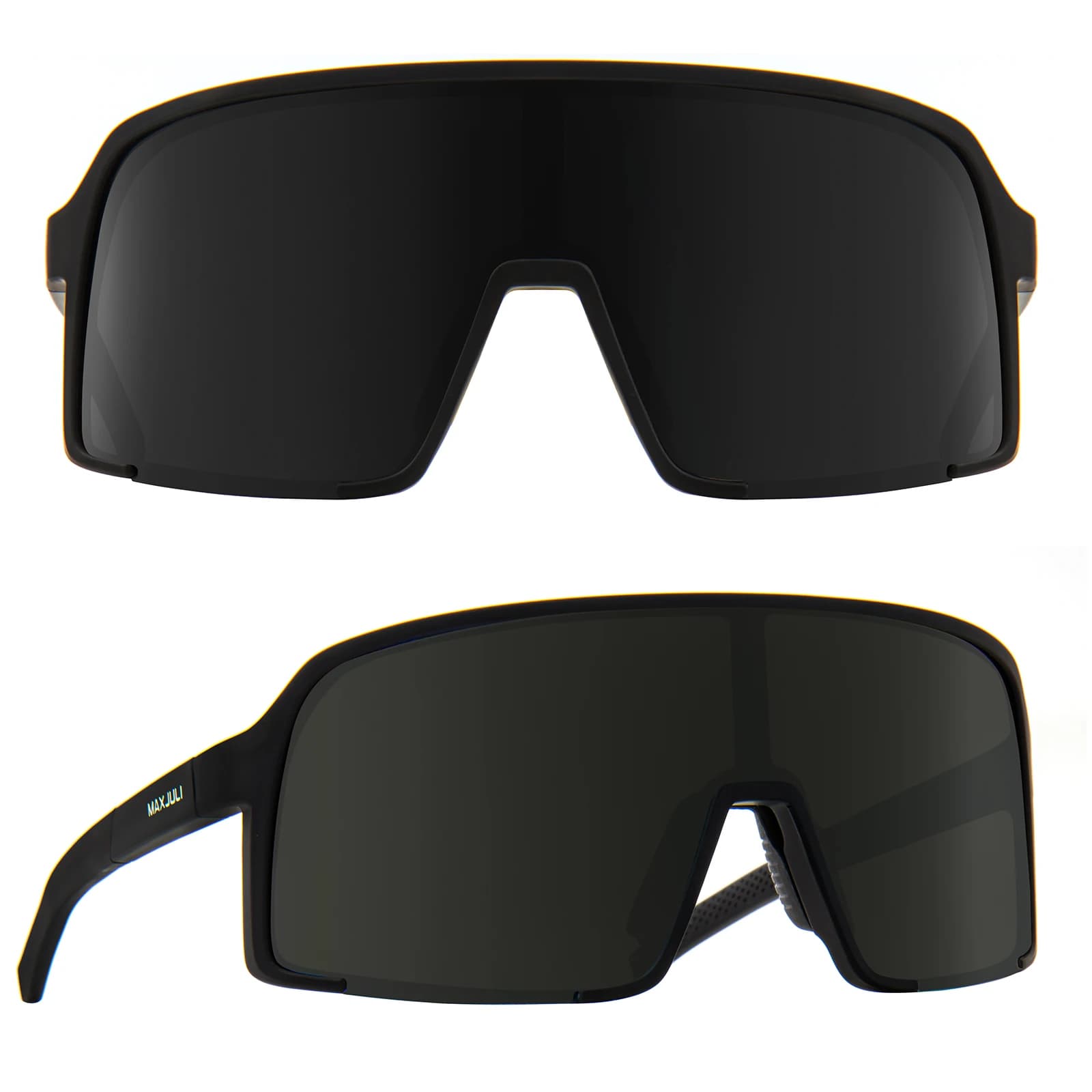 MAXJULI lunettes de soleil polarisées pour hommes femmes, coupe-vent Sports de plein air cyclisme co