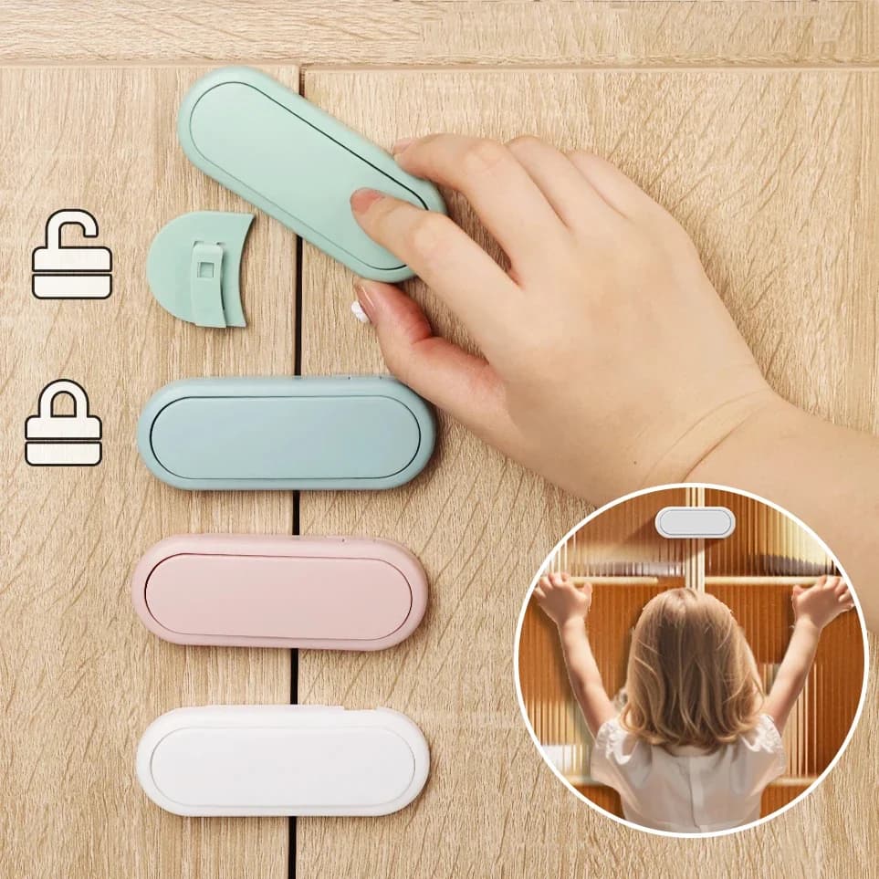 Serrure bébé enfants serrures de sécurité serrure de porte d'armoire bébé protection réfrigérateur e