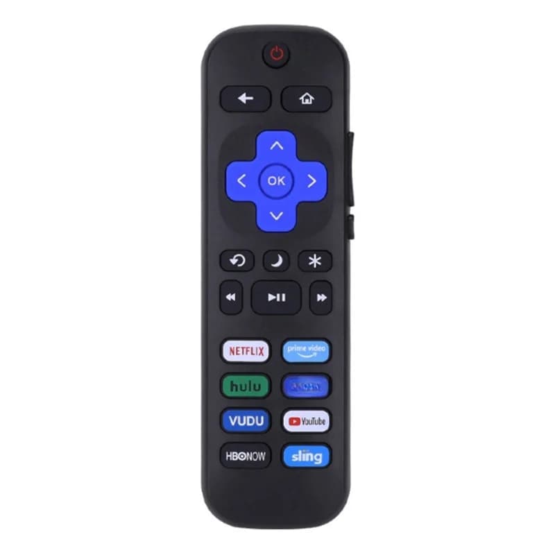 Télécommande de remplacement pour TV Roku, pour téléviseurs TCL Roku/Hisense Roku/Onn Roku/Philips R
