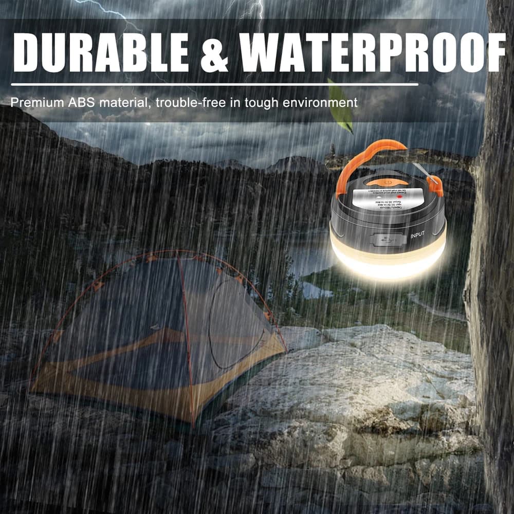10W haute puissance Camping lanterne tentes lampe 1200mah USB Rechargeable Portable Camping lumières