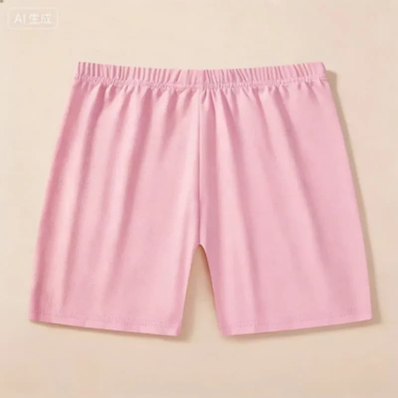 6 pièces Nouveaux shorts en modal pour filles 2026 – Doux, respectueux de la peau, basiques pour l'é