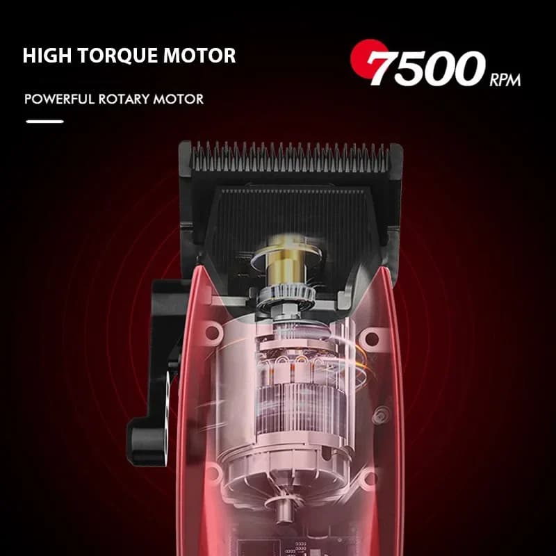 WMARK NG-125 tondeuses à cheveux électriques professionnelles 7500 tr/min moteur rotatif tête d'huil
