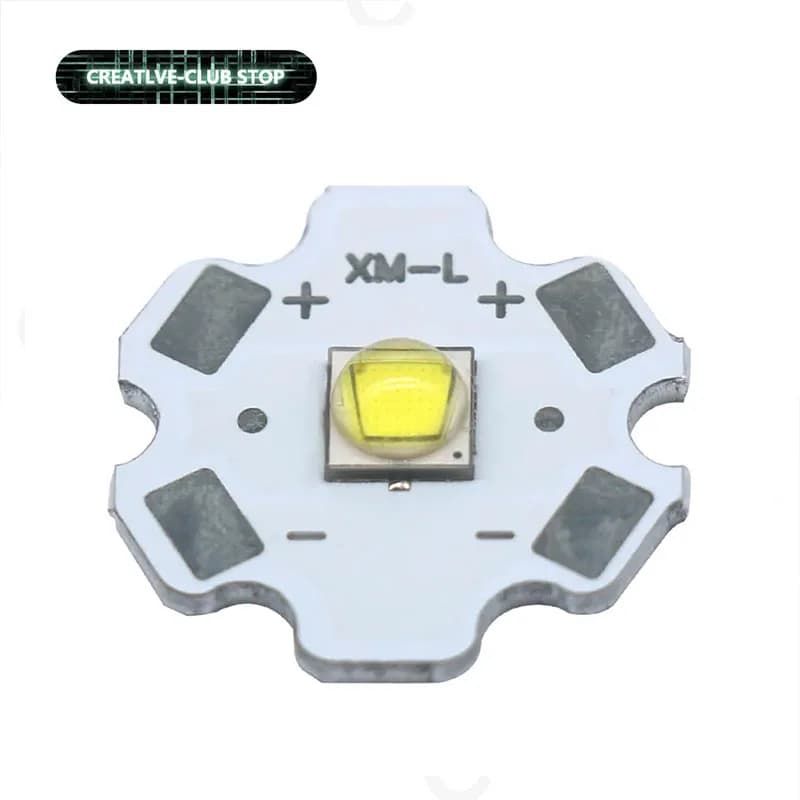 Diode émetteur de lumière LED 3535 5050 1-3W 5-6W 10W 18W, pour lampe de poche LED, perle blanche 65