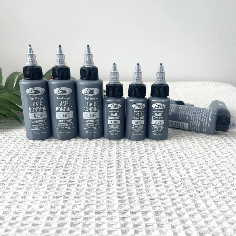 Colle imperméable pour liaison de cheveux, outil toupet, liquide adhésif pour faux cils, colle pour 