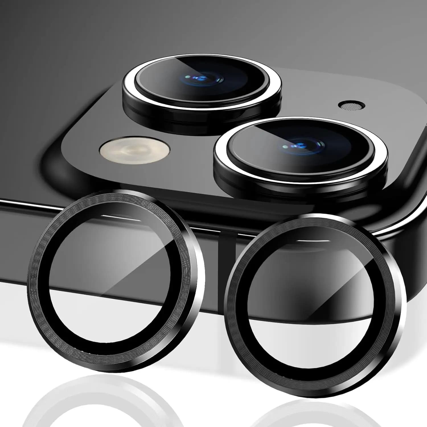 Étui de protection d'objectif d'appareil photo, pour iPhone 17 Air 16 E 16e 15 Pro Max 14 Plus 13 Mi