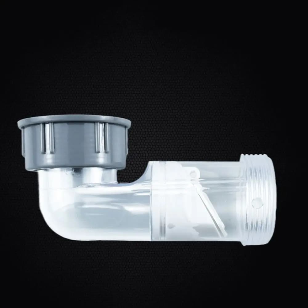 Tuyau de Drainage de lavabo, Kit incurvé anti-odeur, tuyau de vidange d'évier de cuisine, Joint de t