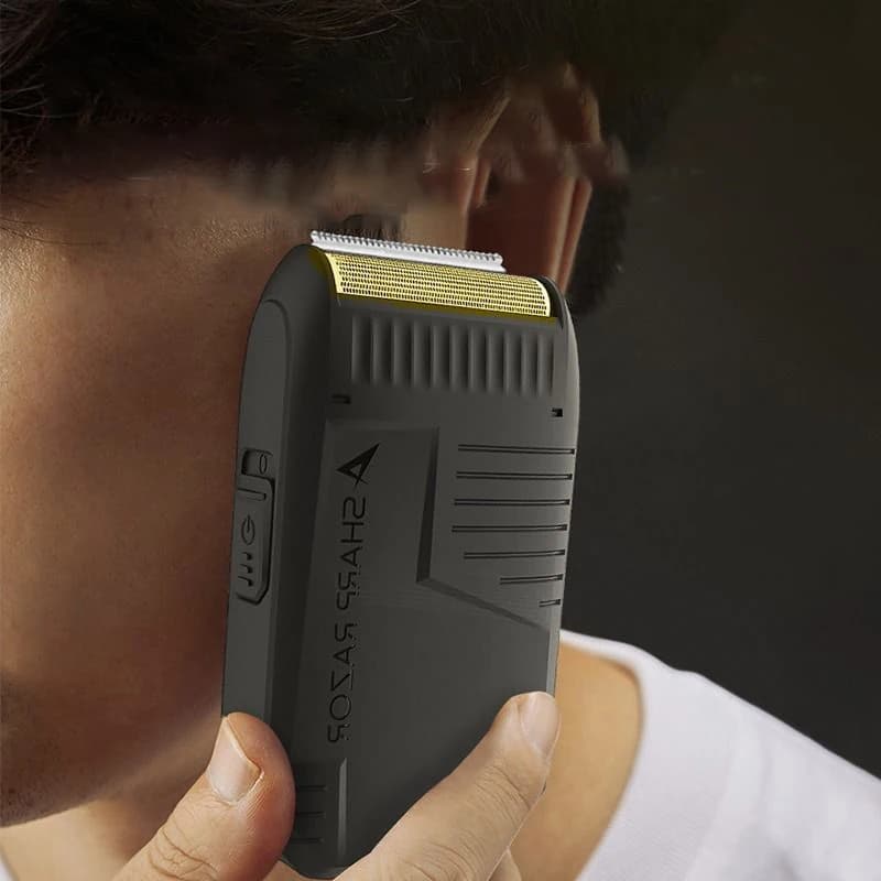 Original VGR rasoir professionnel rasoir électrique pour hommes Portable tondeuse à barbe rasoir Rec