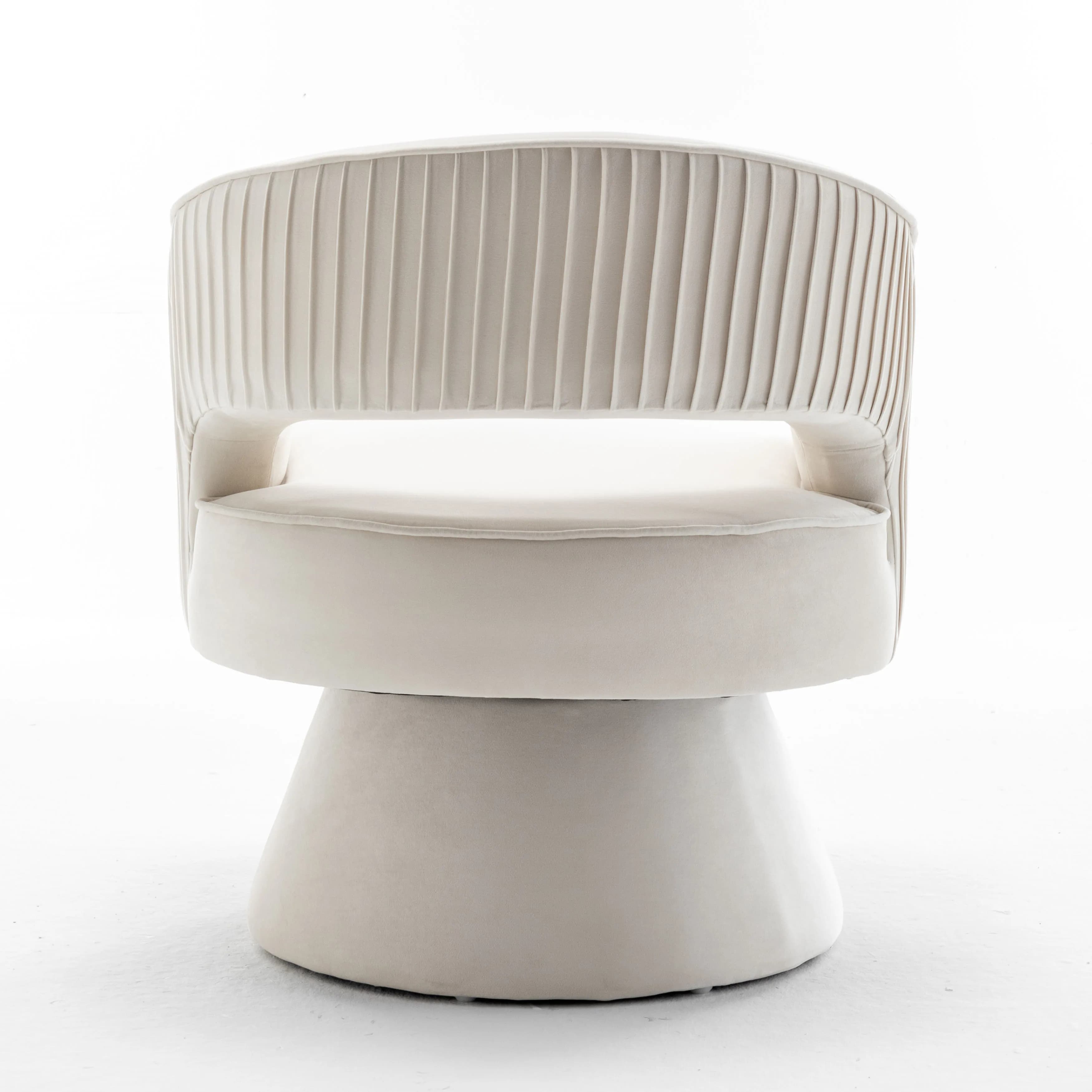 SEYNER-Fauteuil à Bras en Velours, Chaise de Chambre à Coucher, Meubles de Salon, Canapé Simple Nord