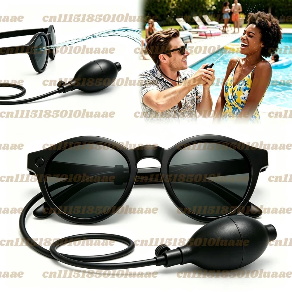 Lunettes à eau pour farces, lunettes de soleil à eau cachée pour adultes, article fantaisie pour fêt