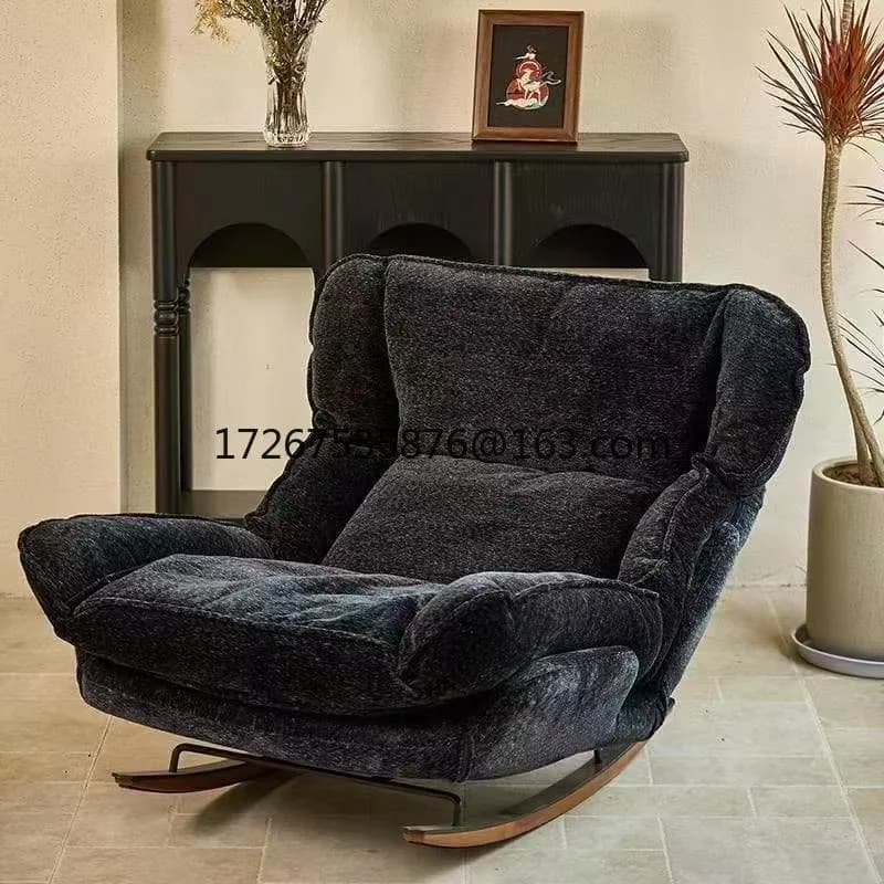 Paresseux canapé inclinable réglable simple canapé chaise maison loisirs balcon chaise à bascule séd