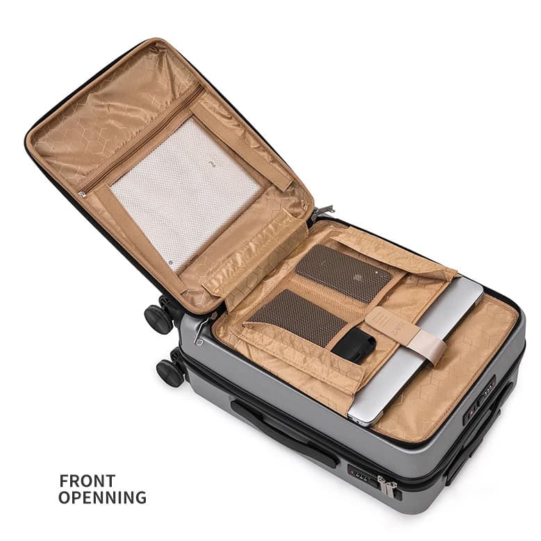NOUVEAU 20 "24" pouces Bagage à roulettes avec sacoche pour ordinateur portable Valise de voyage d'a
