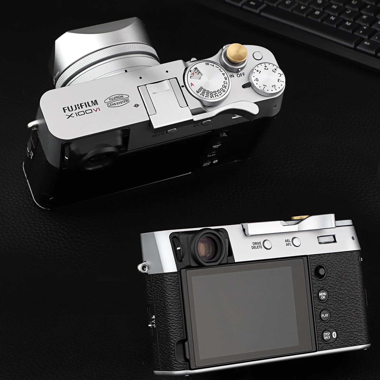 Haoge THB-X2S Métal Alicante Chaude Pouce Up AssistHand Grip pour Fujifilm Fuji X100VI X100V Caméra 