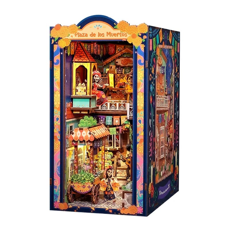 Kit de construction de maison miniature DIY, ensemble de blocs de construction, puzzle 3D, kit d'art