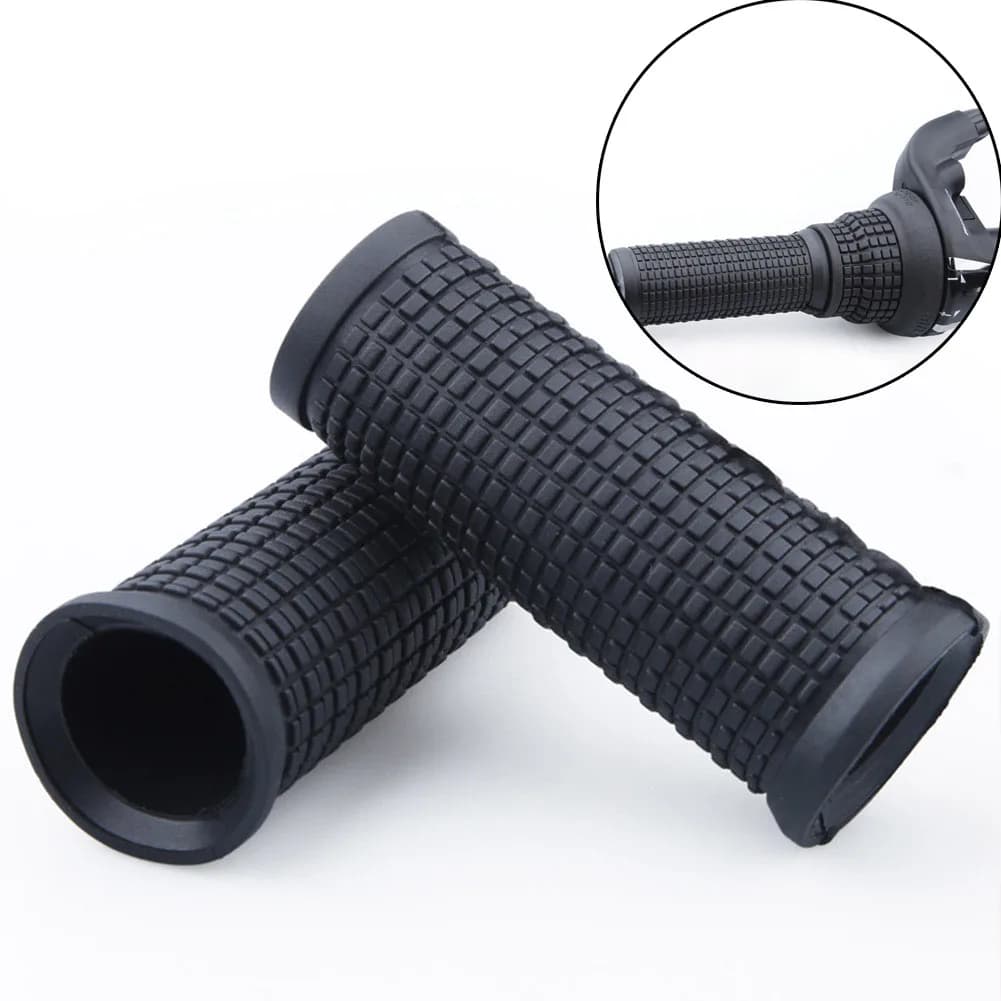 Pour Shimano SL-RS35 vtt poignées de guidon de vélo 22.2x75mm barre courte torsion couverture poigné