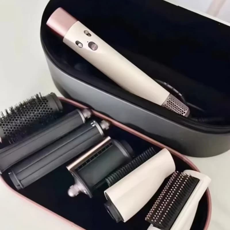 Kit de coiffure professionnel pour cheveux longs HSO5 complet avec boucleur et multi-styler pour un 
