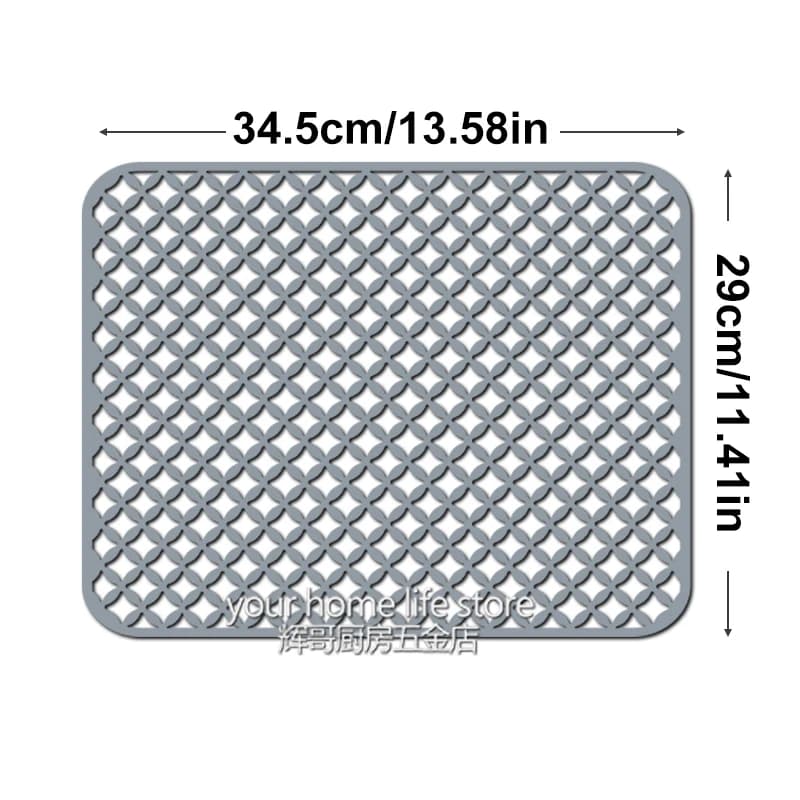 Protecteurs d'évier pour fond d'évier de cuisine, tapis d'évier en Silicone, résistant à la chaleur,