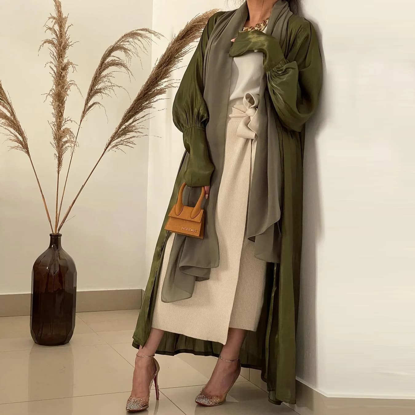 Robe cardigan en satin turc pour femme, vêtements d'extérieur musulmans, manches boutonnées, Dubaï, 