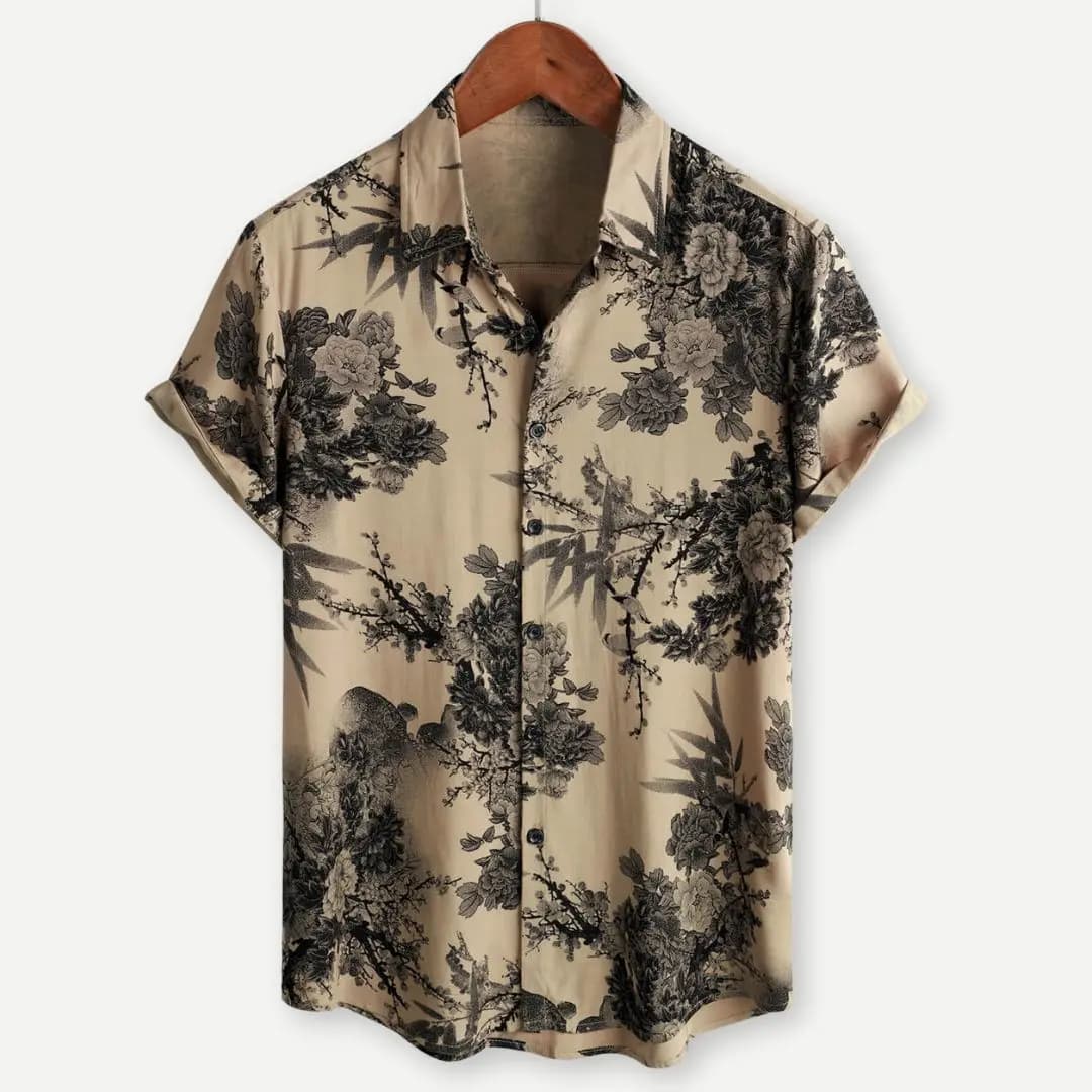 Chemise hawaïenne imprimée en 3D, Station indépendante Amazon, best-seller, col cranté, chemise à ma