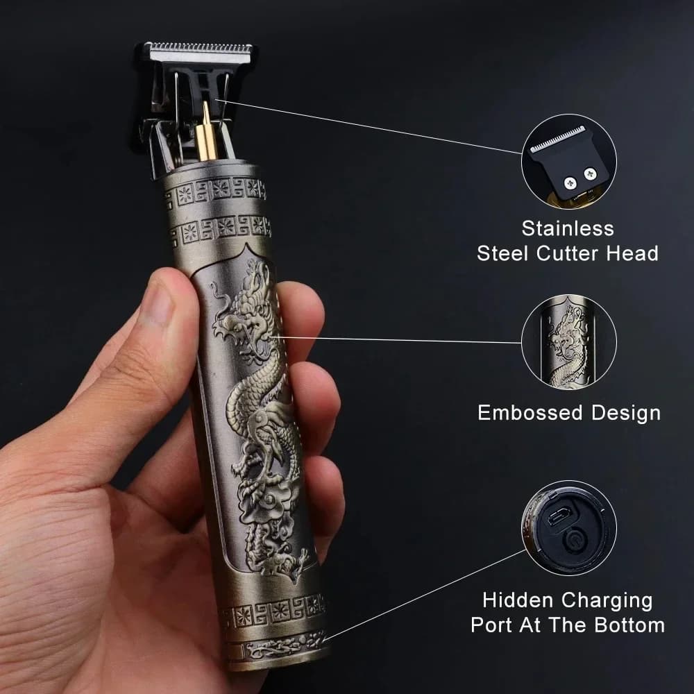 Machine de coupe de cheveux professionnelle tondeuse à cheveux électrique sans fil rasoir à barbe ho
