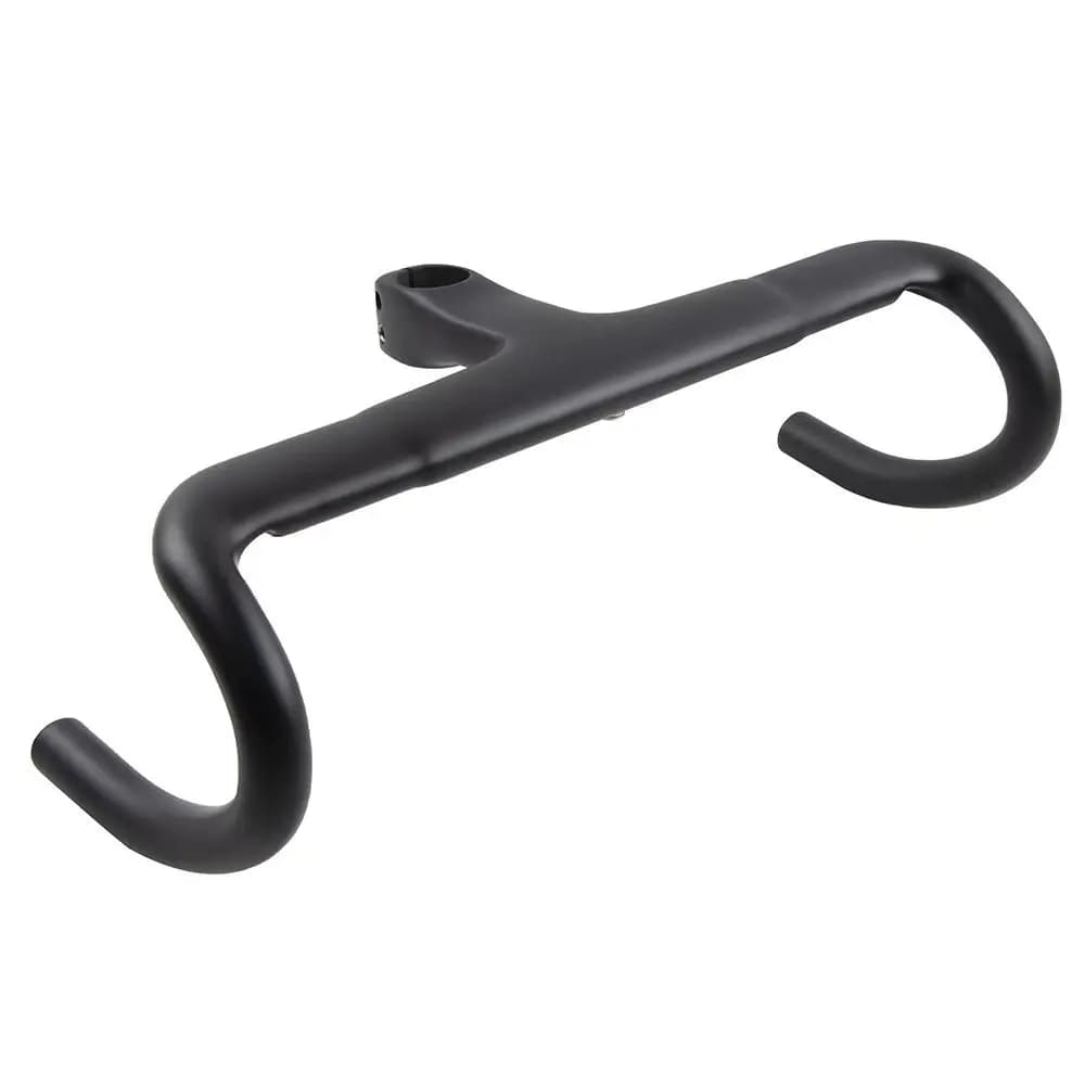 Le plus récent vélo de route de course aérodynamique mat UD guidon et tige en fibre de carbone intég