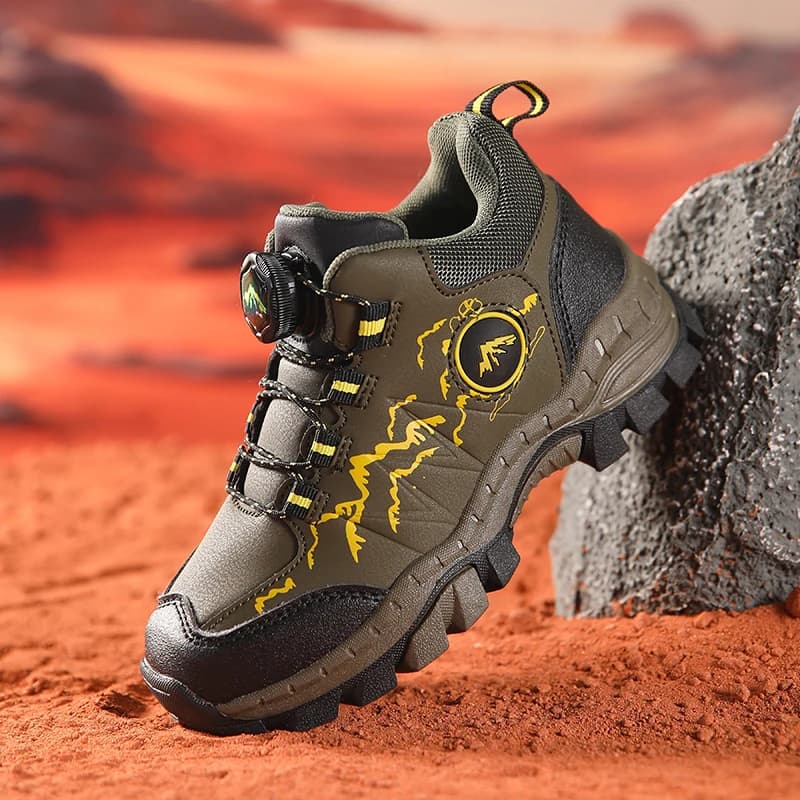 Chaussures de randonnée antidérapantes pour enfants, chaussures d'extérieur chaudes pour enfants, al