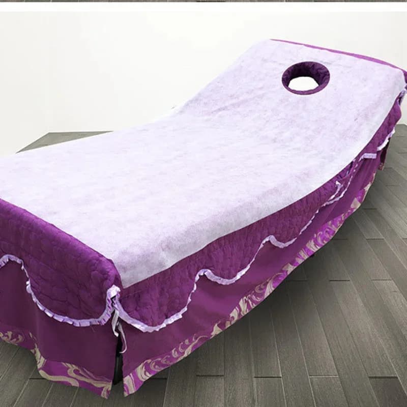 Draps de lit jetables pour Salon de beauté, Spa, fins et épais, SMS, Non tissés, respirants, jetable