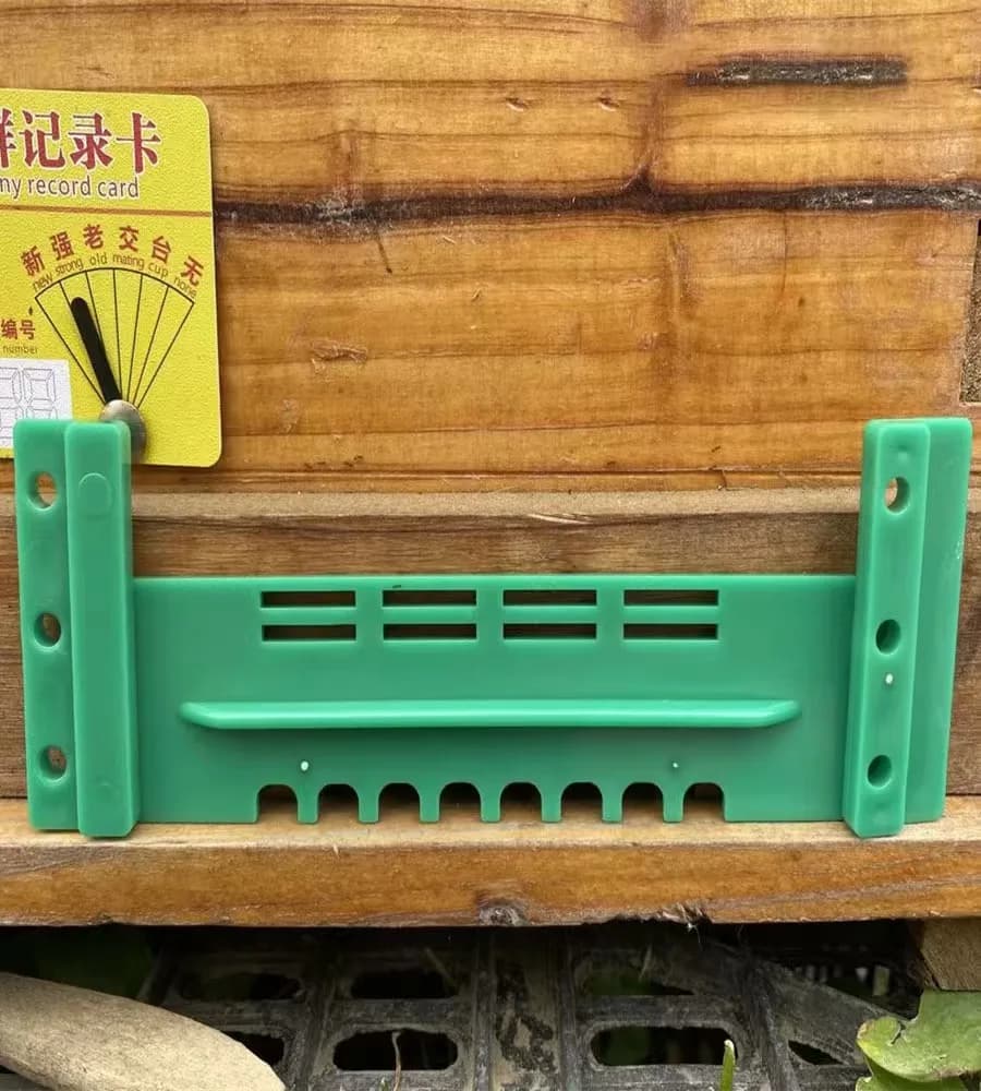 Nid anti-vol pour porte de ruche, accent de boîte anti-course, blanc, vert, bleu, 10 pièces