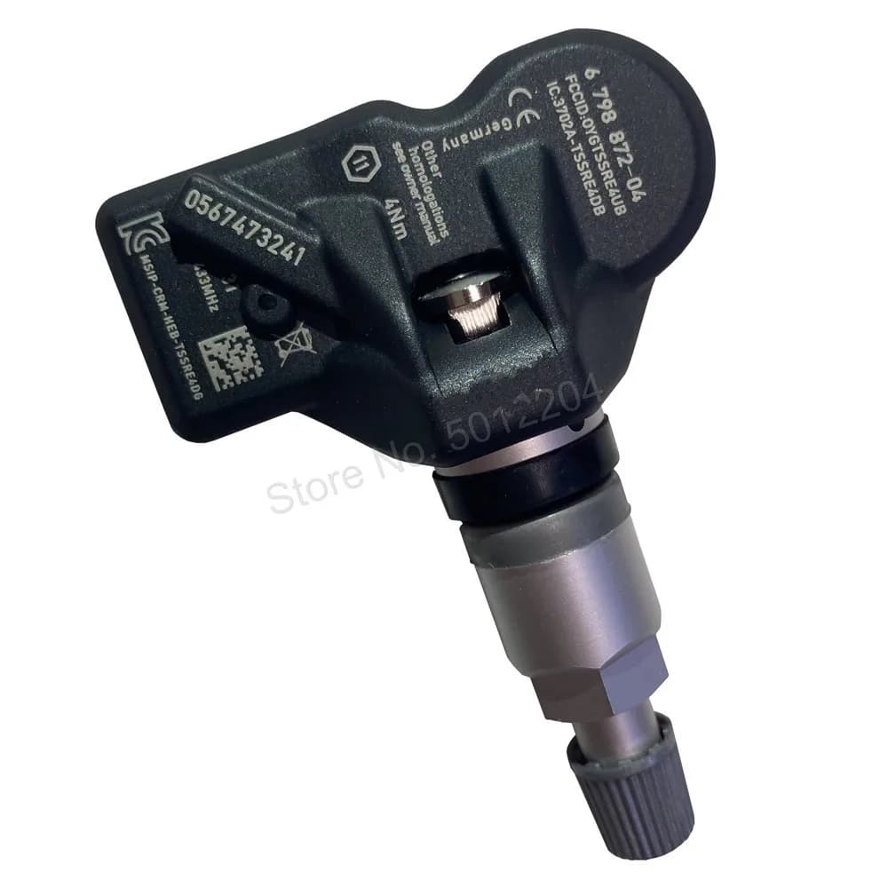 4 pcs/lot 433 MHZ pour BMW 5 6 7 X1 X3 X4 TPMS système de surveillance de la pression des pneus capt