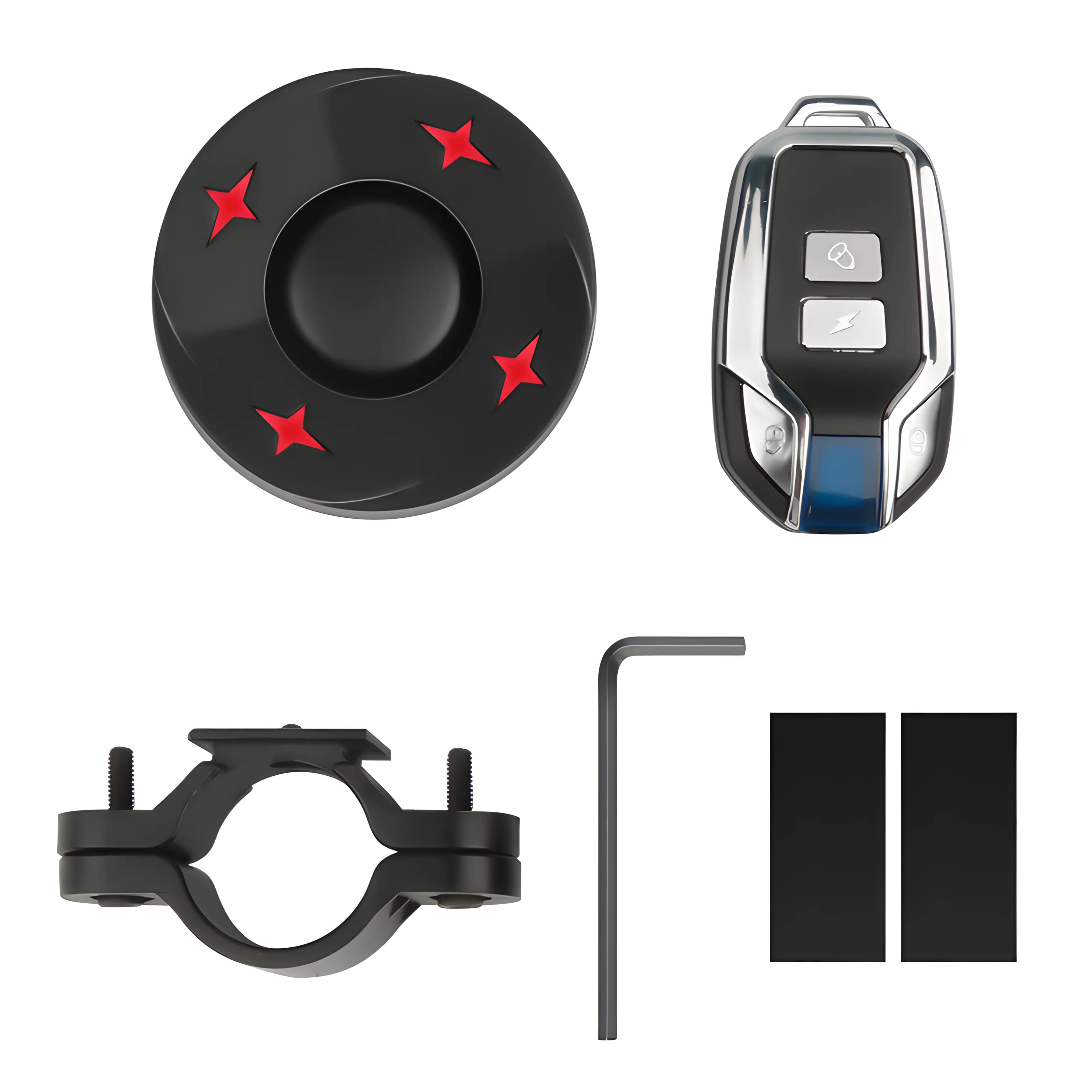 Alarme de vélo sans fil, étanche, antivol, charge USB, protection de sécurité pour moto électrique, 