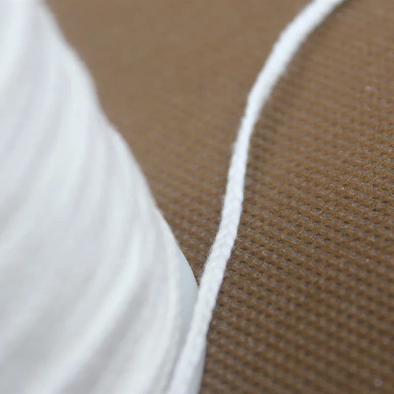 Mèche de bougie blanche en coton tissé, 61 mètres/rouleau, bobine, matériel de fabrication de bougie
