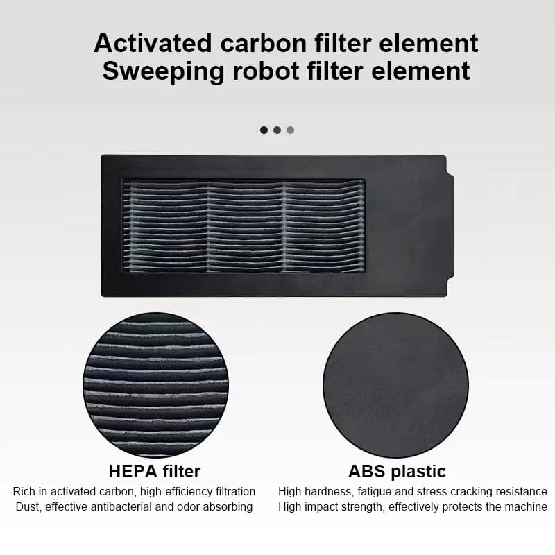 Filtre Hepa pour aspirateur Ecovacs Deebot X2 Omni X2 / X2 Pro Plus/DEX86, robot nettoyeur, vadrouil