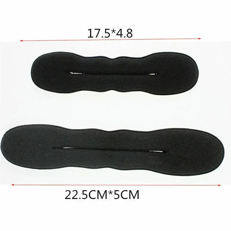 Éponge En Plastique Boucle Bouclés Cheveux Créateur Cheveux Chouchou Bandeau Twist Donut Bun Curler 
