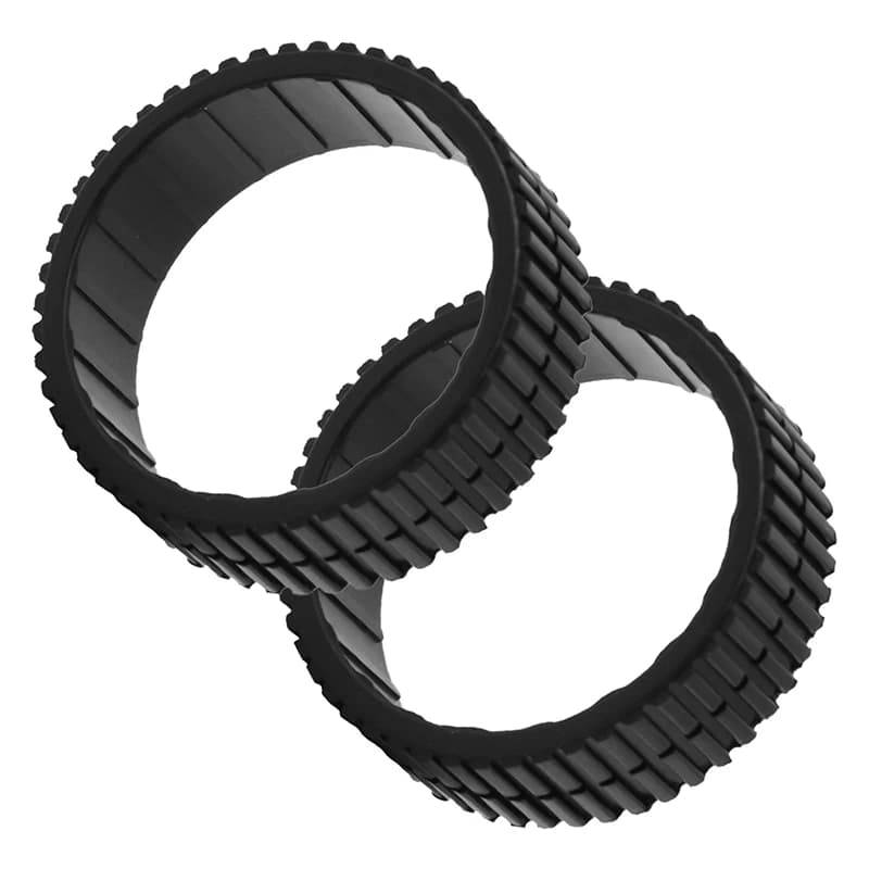 Pneu de roulettes antidérapant pour aspirateur iRobot Braava 380 380T 320 321 345 6050 385 375 375T 