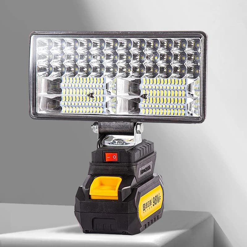 Pour Makita 18V Li-ion batterie LED lampe de travail 3/4 pouces lampe de poche Portable lampe d'inon
