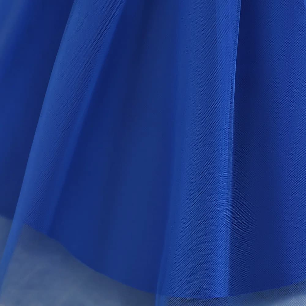 Robe Cosplay en Tulle à Manches Bouffantes pour Bébé Fille, Tenue de Princesse pour ixd'Anniversaire