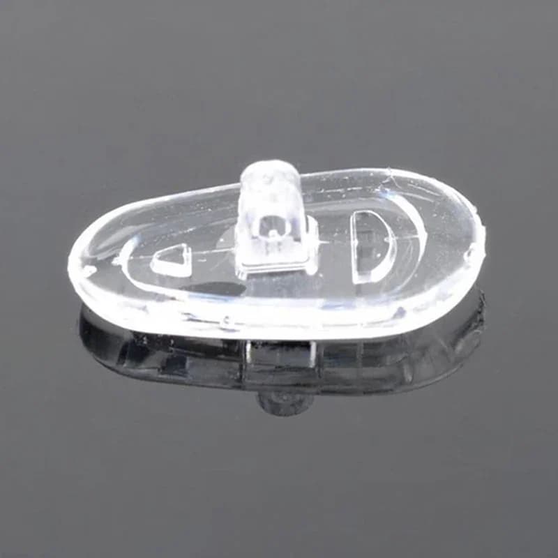 10/20/50 paires/ensemble plaquettes nasales en Silicone pour lunettes plaquettes nasales souples lun