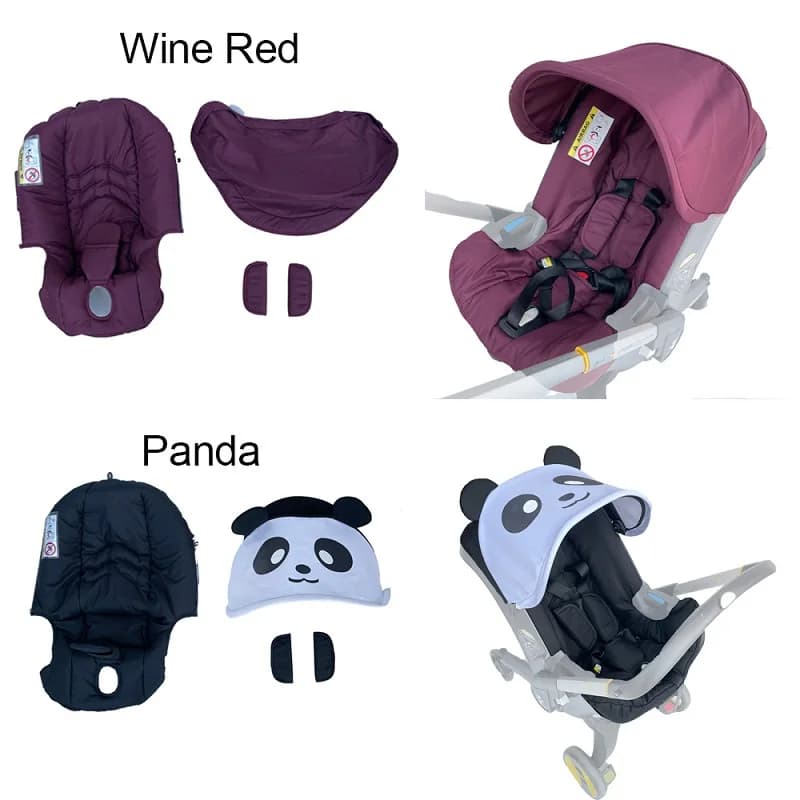 KID COLU ®   Accessoires de poussette, Kits de changement de coussin de siège, pare-soleil pour sièg