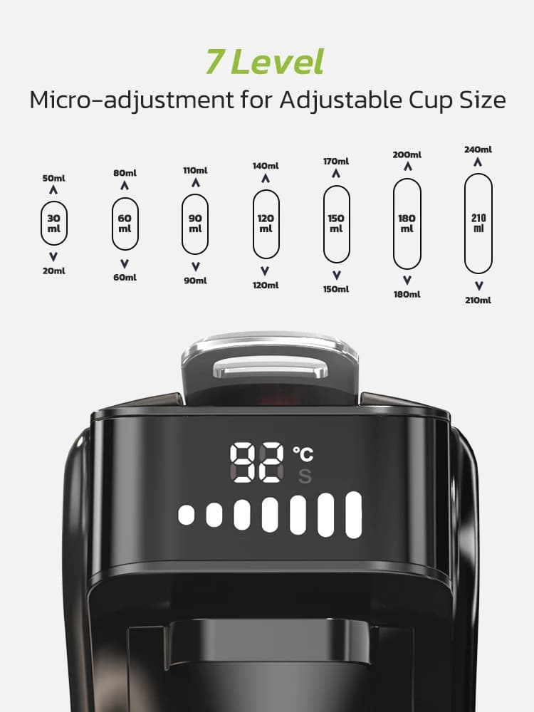 HiBREW – Machine à café à capsules 6 en 1, expresso Multiple chaud/froid, Cappuccino, Dolce Gusto, p