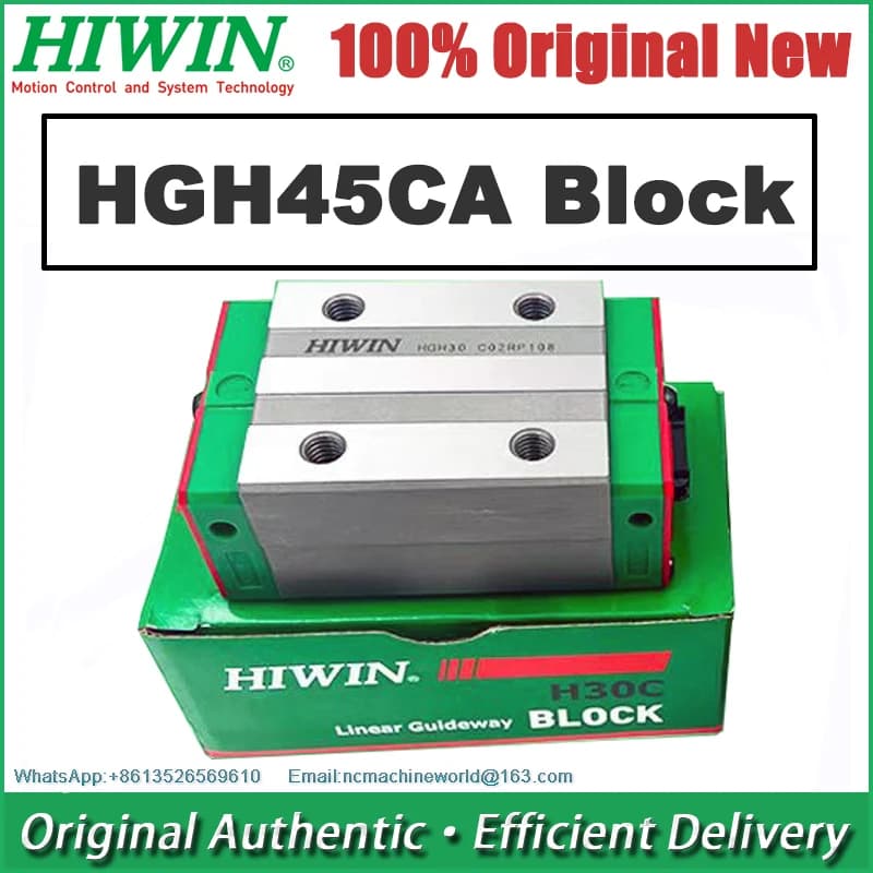 Guide linéaire HIWIN, HGH45CA nights, HGH45CAZ0C, HGH45CAZAC, HGH45, HG45, HGH45ZAH, HGR45, Guide, T